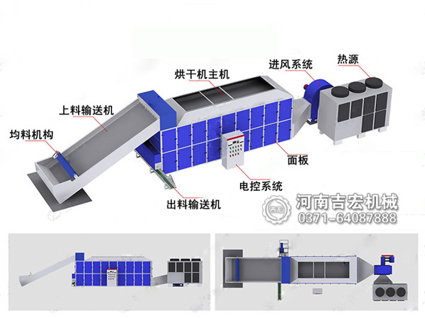 蝦米烘干機(jī)工作原理